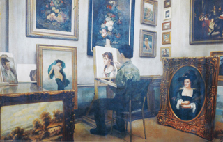 Illustration for article titled What Happens When China’s Copycat Masters Are Hired to Paint Themselves